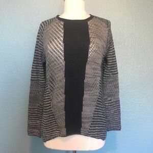 Devoted Knit Color-Blocked Sweater